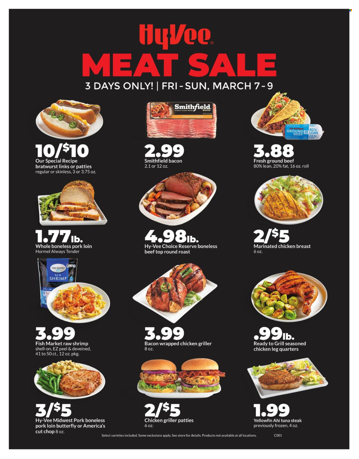 Hy-Vee ad - 03/07/2025 - 03/09/2025. Page 1