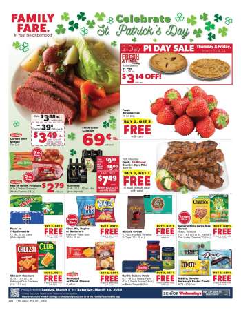 Family Fare Flyer - 03/09/2025 - 03/15/2025.