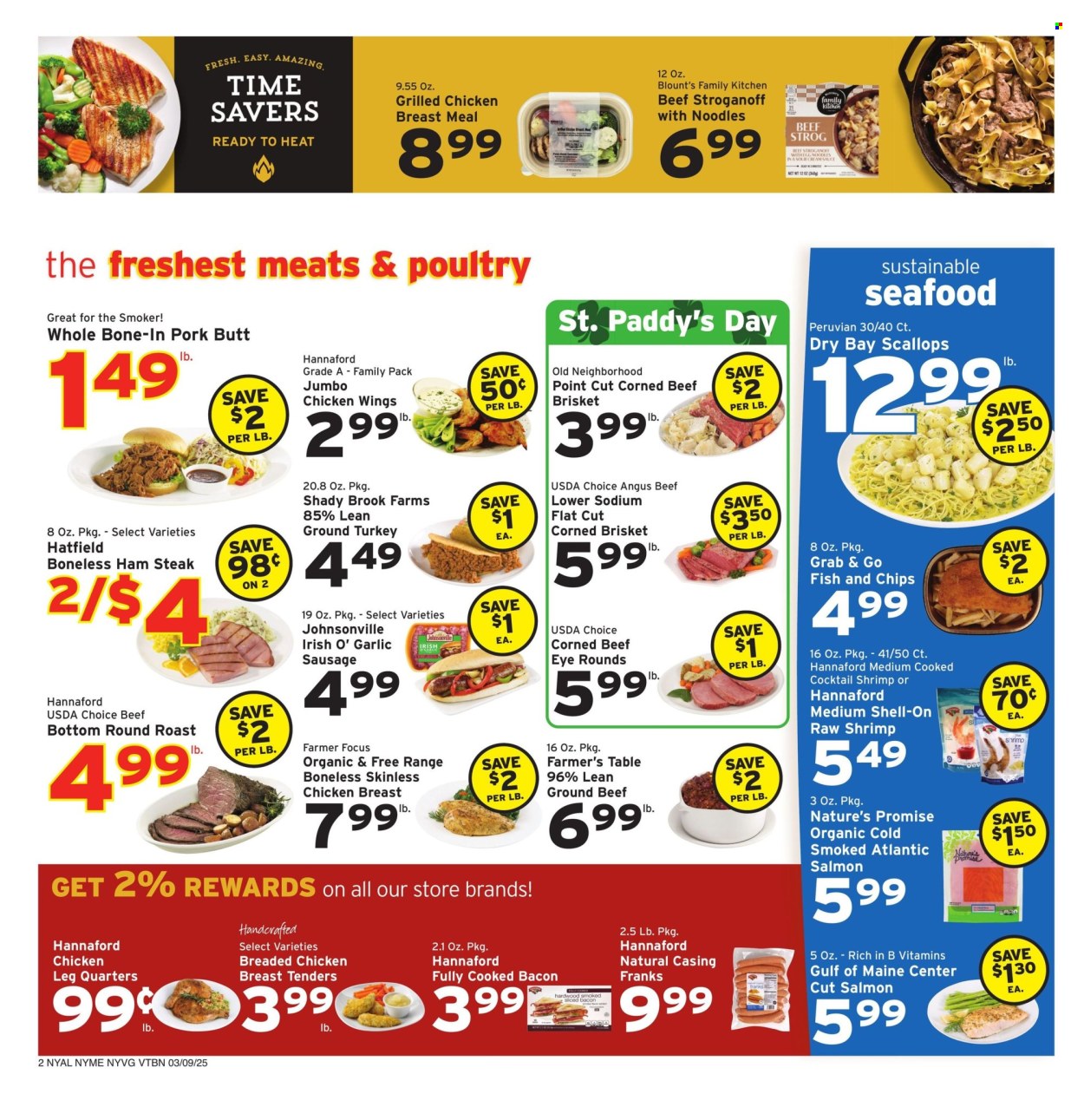 Hannaford ad - 03/09/2025 - 03/15/2025. Page 2