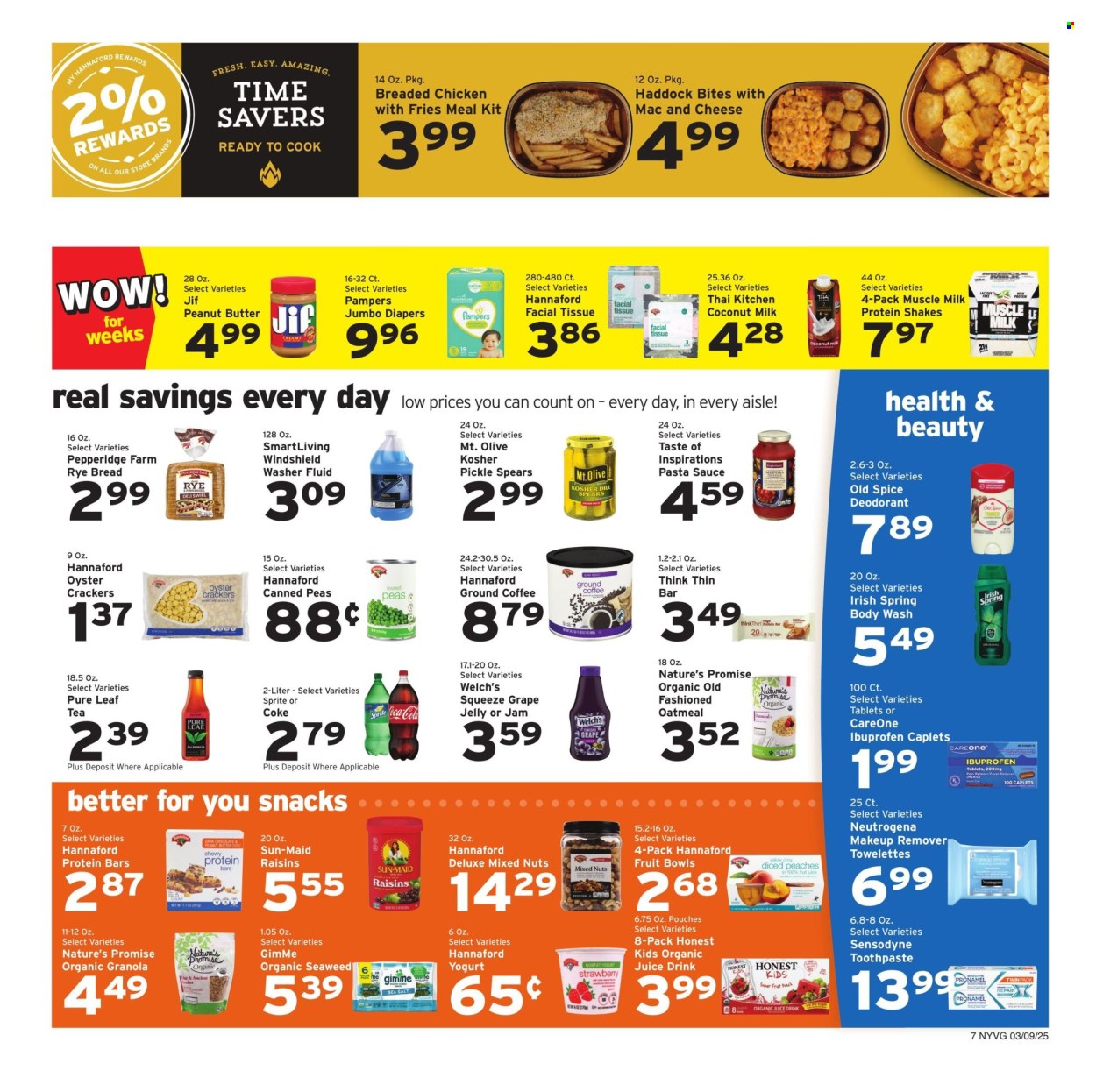 Hannaford ad - 03/09/2025 - 03/15/2025. Page 7