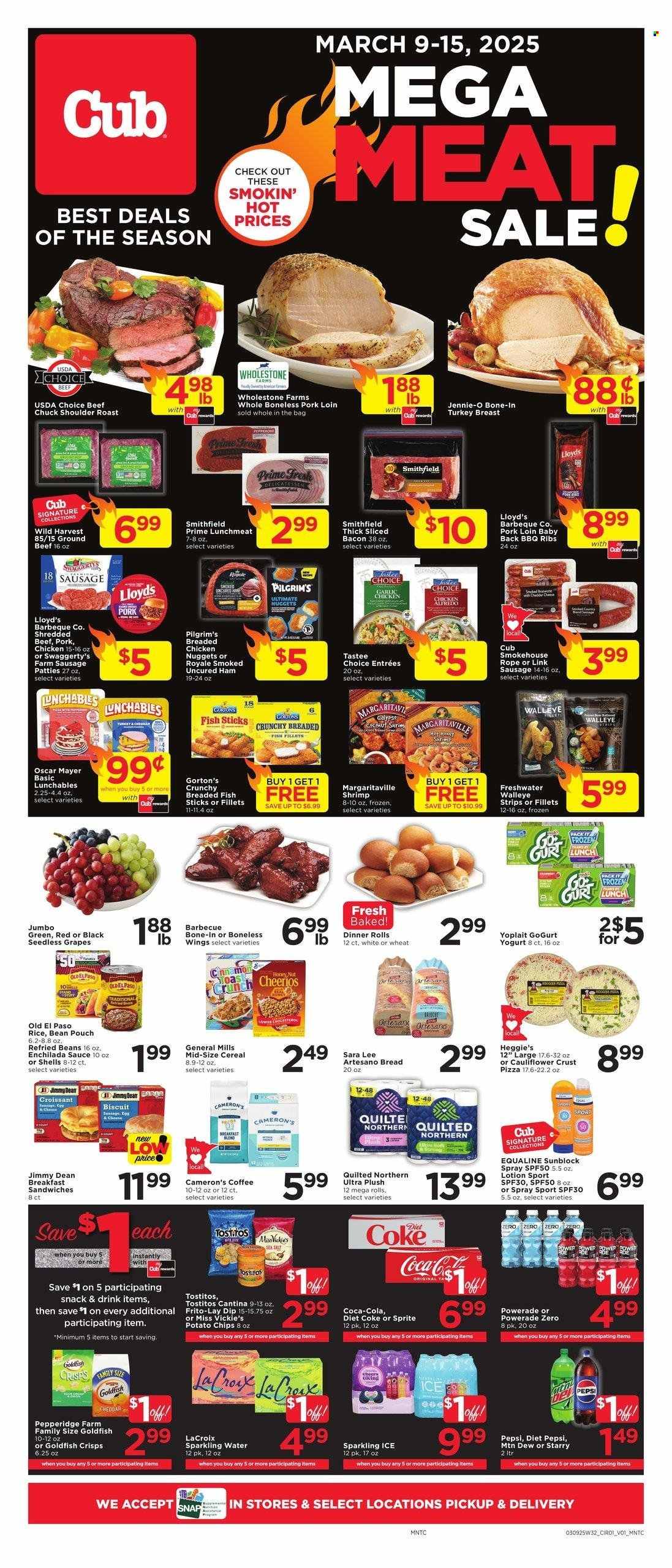 Cub Foods ad - 03/09/2025 - 03/15/2025. Page 1