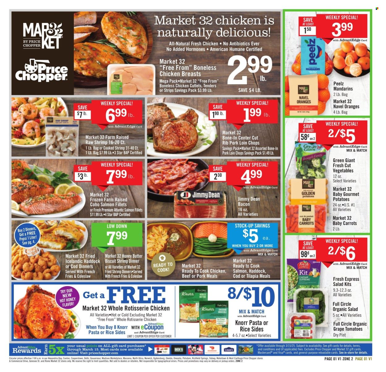 Price Chopper ad - 03/09/2025 - 03/15/2025. Page 1