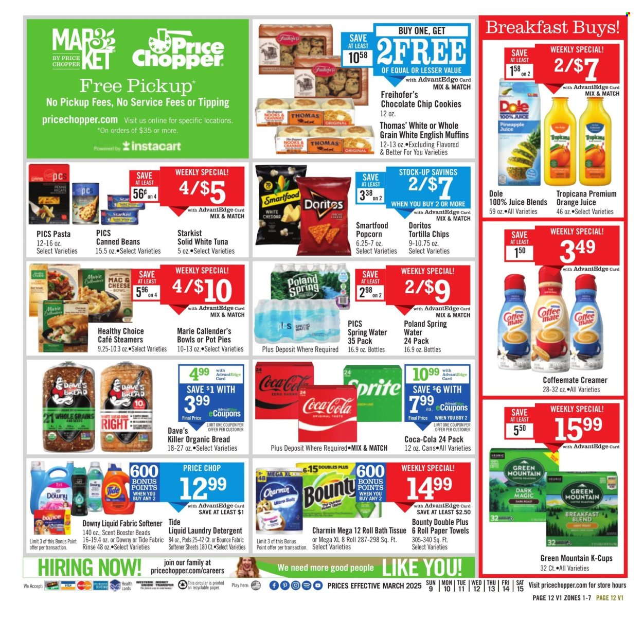 Price Chopper ad - 03/09/2025 - 03/15/2025. Page 12