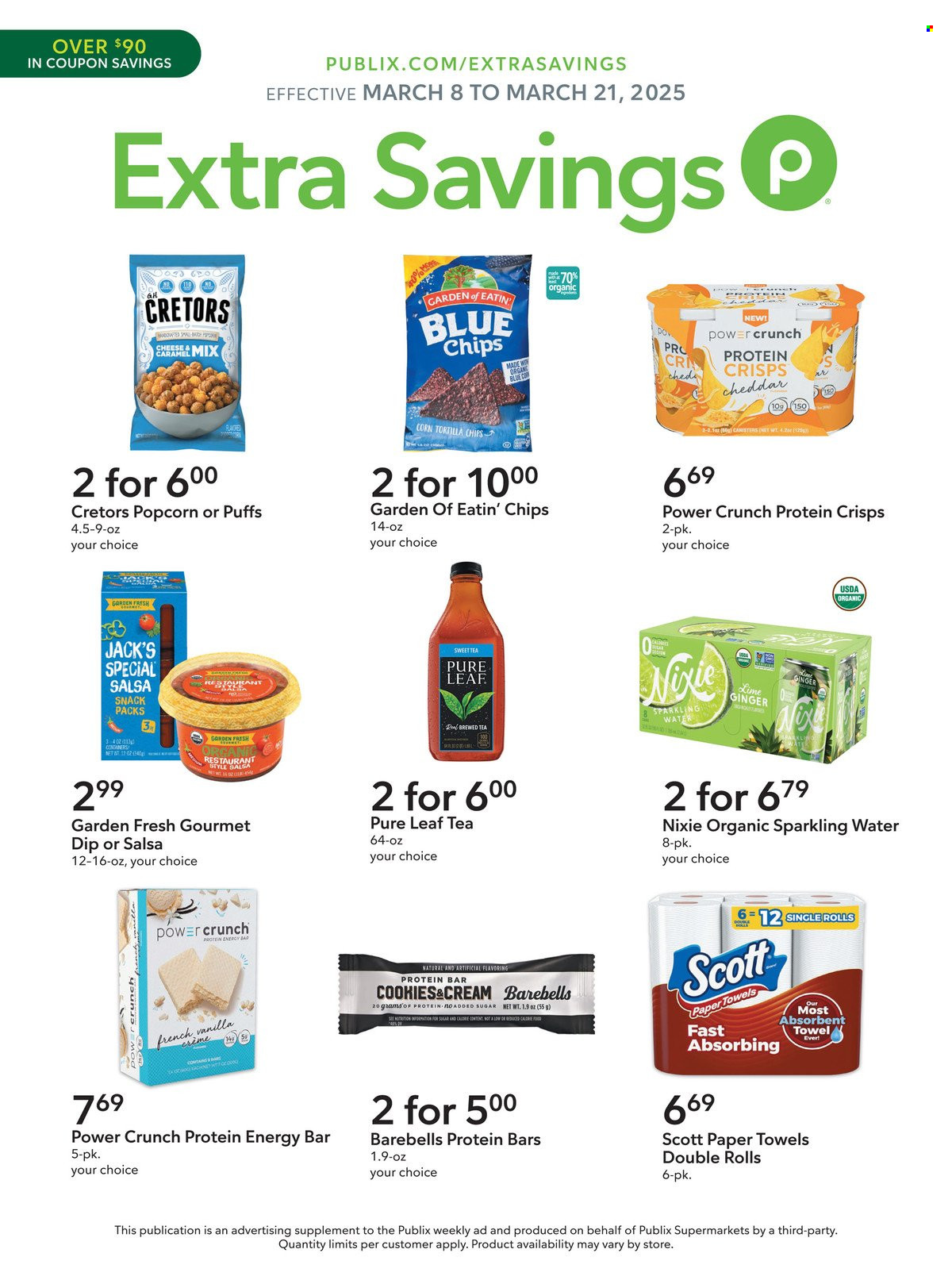 Publix ad - 03/08/2025 - 03/21/2025. Page 1