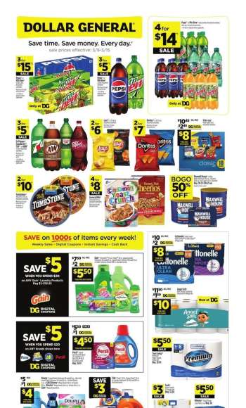Dollar General Flyer - 03/09/2025 - 03/15/2025.