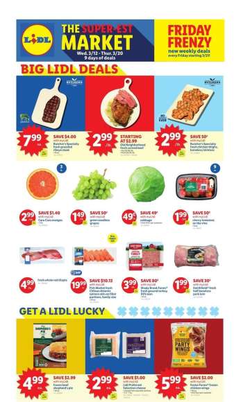 Lidl Flyer - 03/12/2025 - 03/20/2025.
