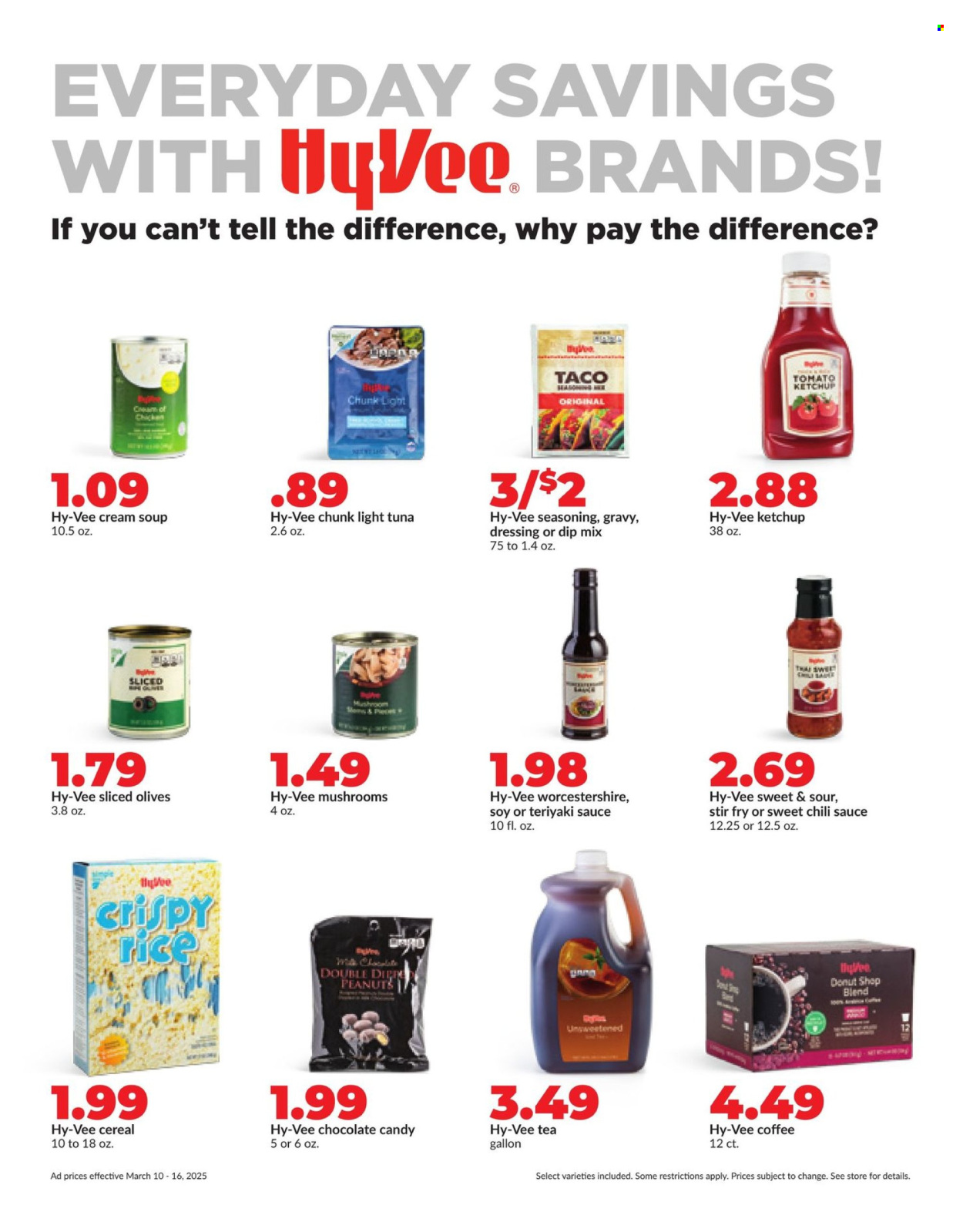 Hy-Vee ad - 03/10/2025 - 03/16/2025. Page 15