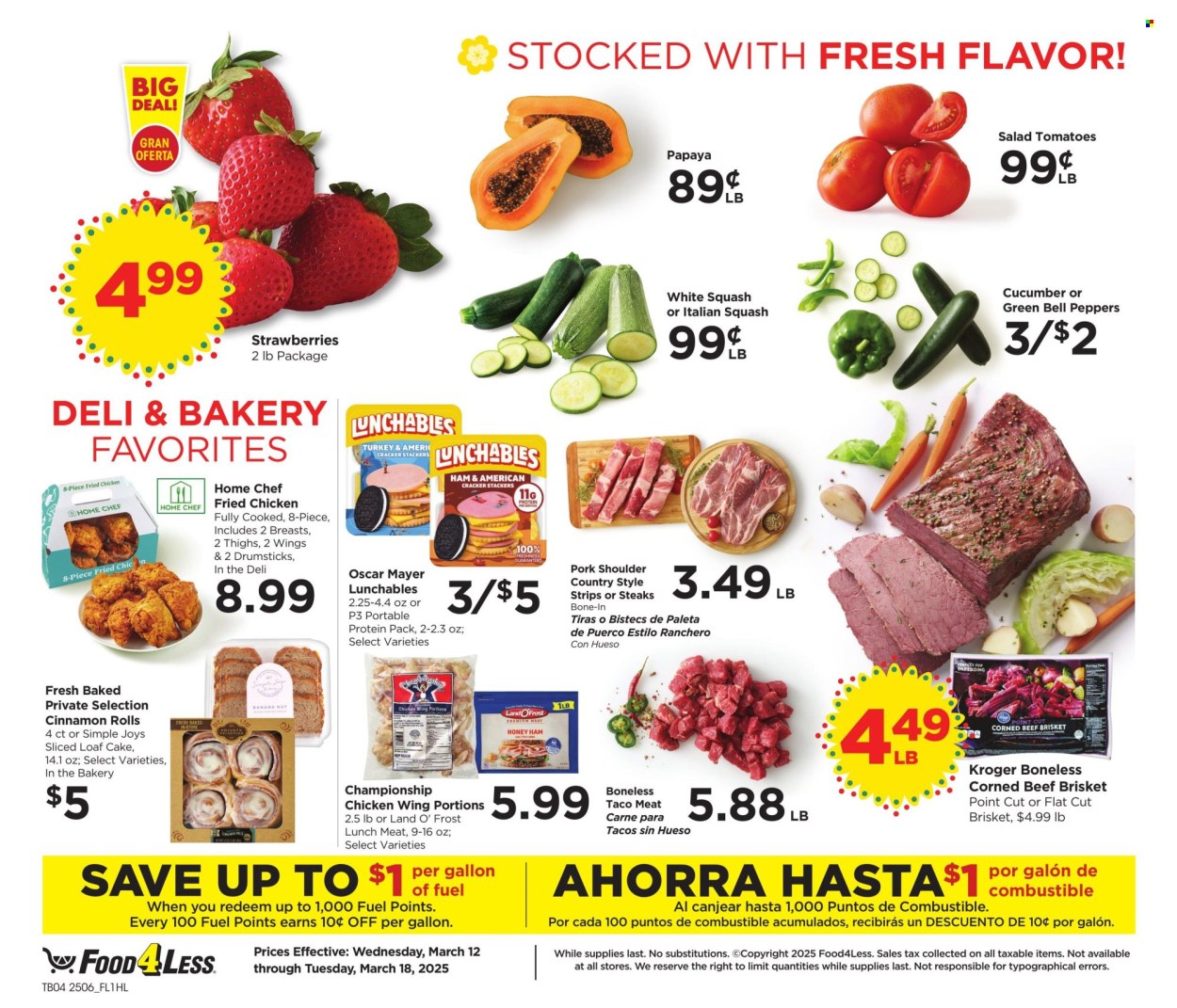 Food 4 Less ad - 03/12/2025 - 03/18/2025. Page 4