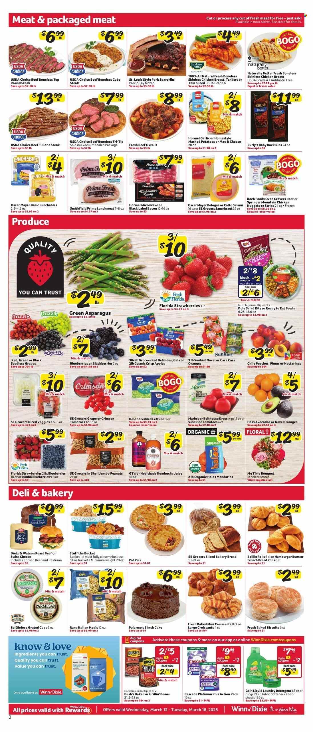 Winn Dixie ad - 03/12/2025 - 03/18/2025. Page 2