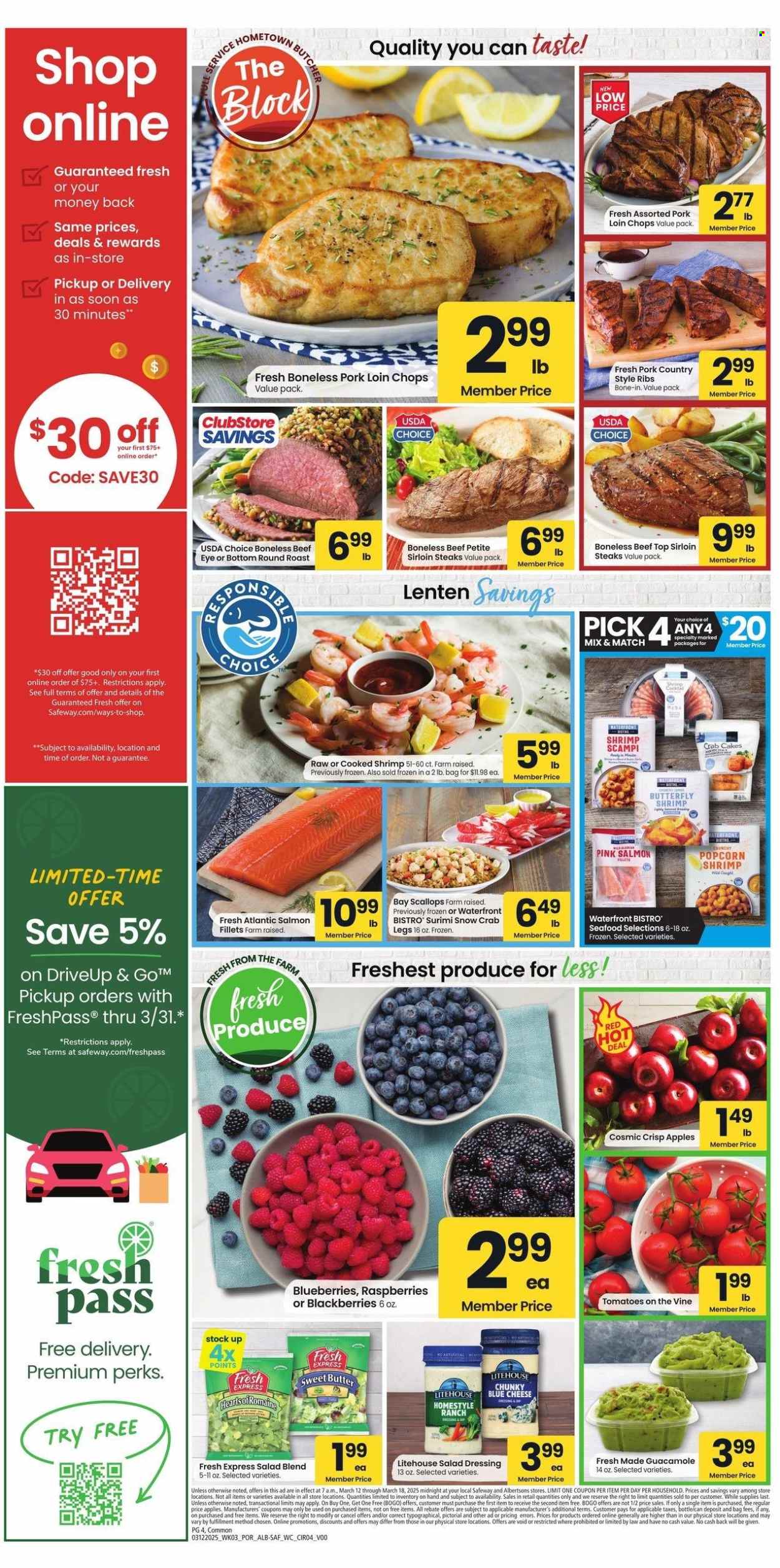 Safeway ad - 03/12/2025 - 03/18/2025. Page 3