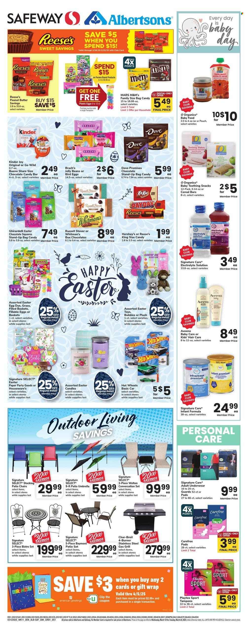 Safeway ad - 03/12/2025 - 03/25/2025. Page 1