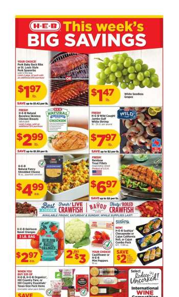 H-E-B Flyer - 03/12/2025 - 03/18/2025.