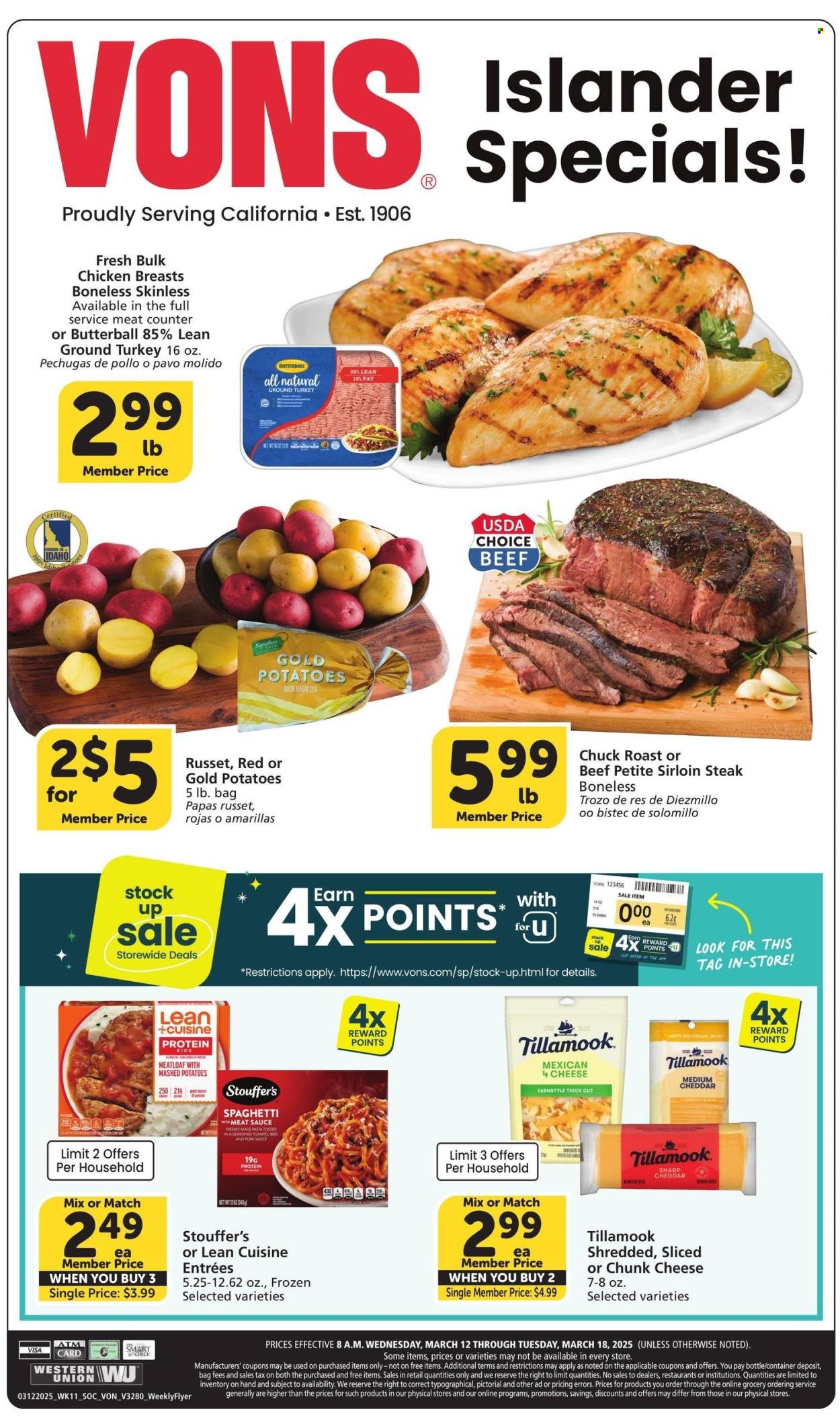 Vons ad - 03/12/2025 - 03/18/2025. Page 1