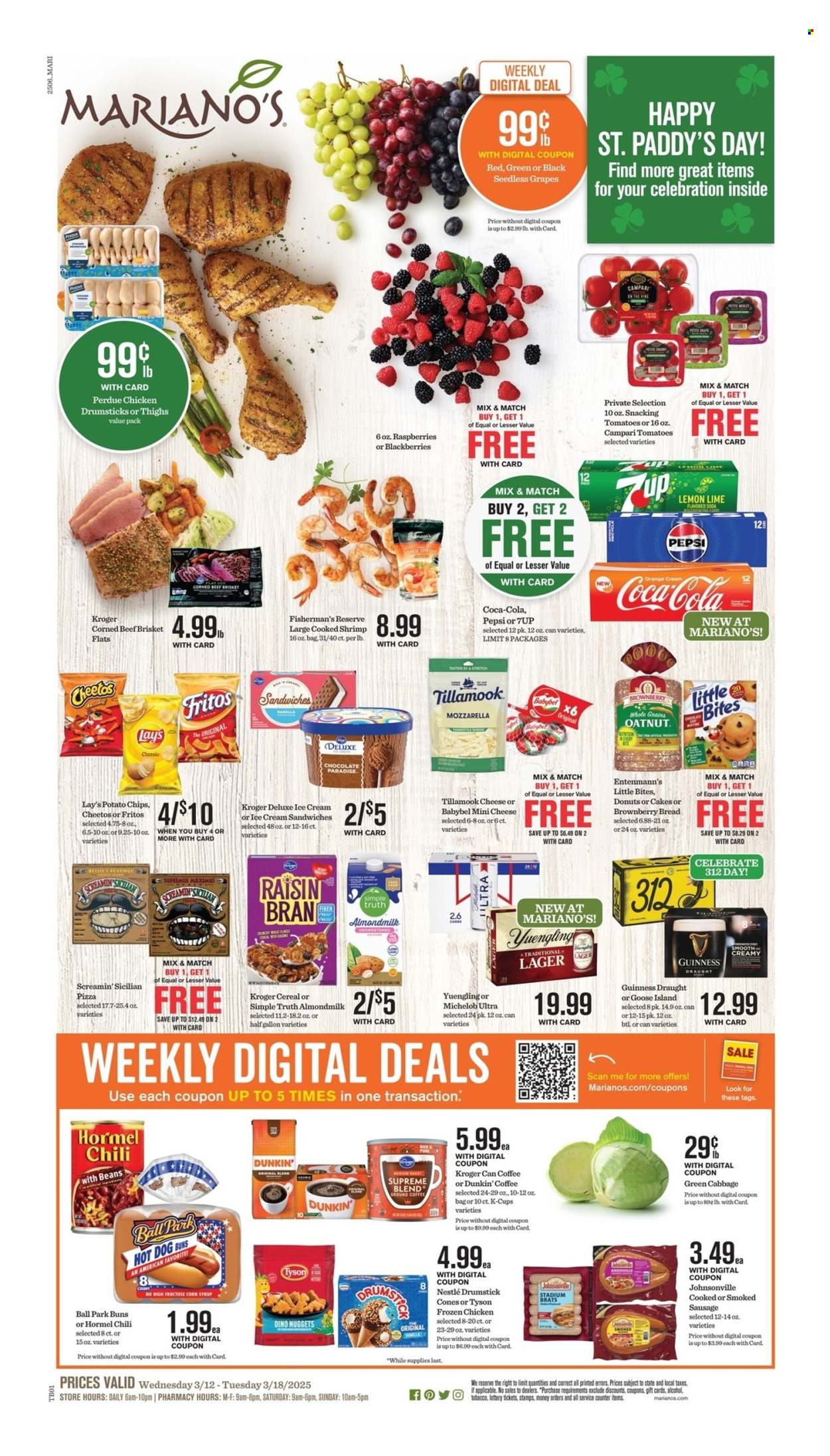 Mariano’s ad - 03/12/2025 - 03/18/2025. Page 1