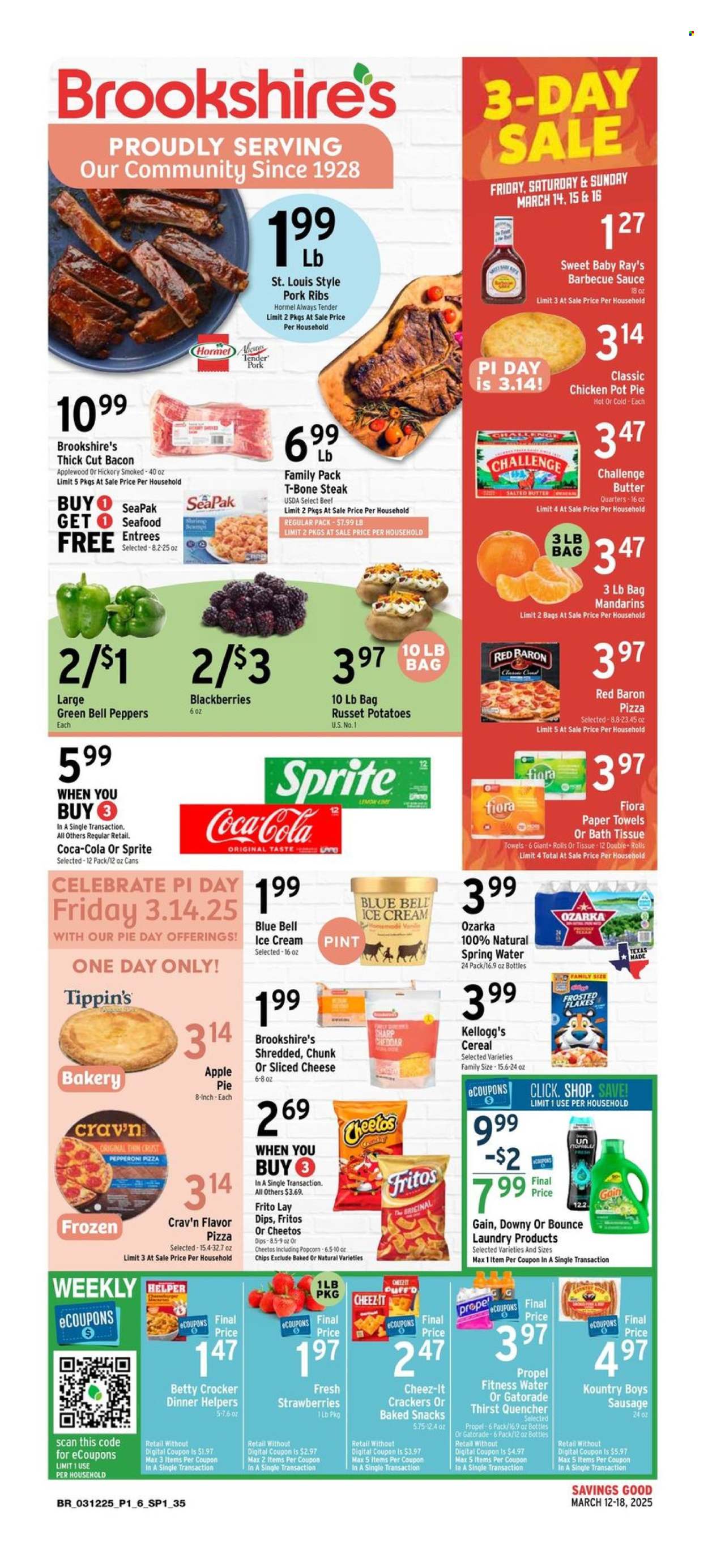 Brookshires ad - 03/12/2025 - 03/18/2025. Page 1