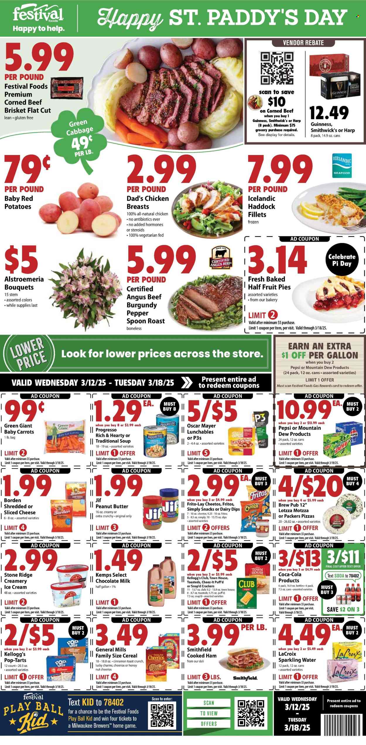Festival Foods ad - 03/12/2025 - 03/18/2025. Page 1