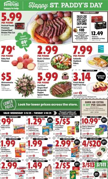Festival Foods Flyer - 03/12/2025 - 03/18/2025.
