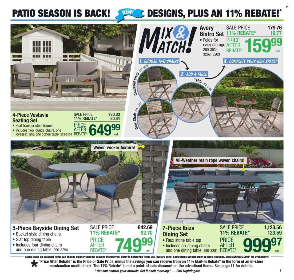Menards ad - 03/13/2025 - 03/23/2025. Page 4