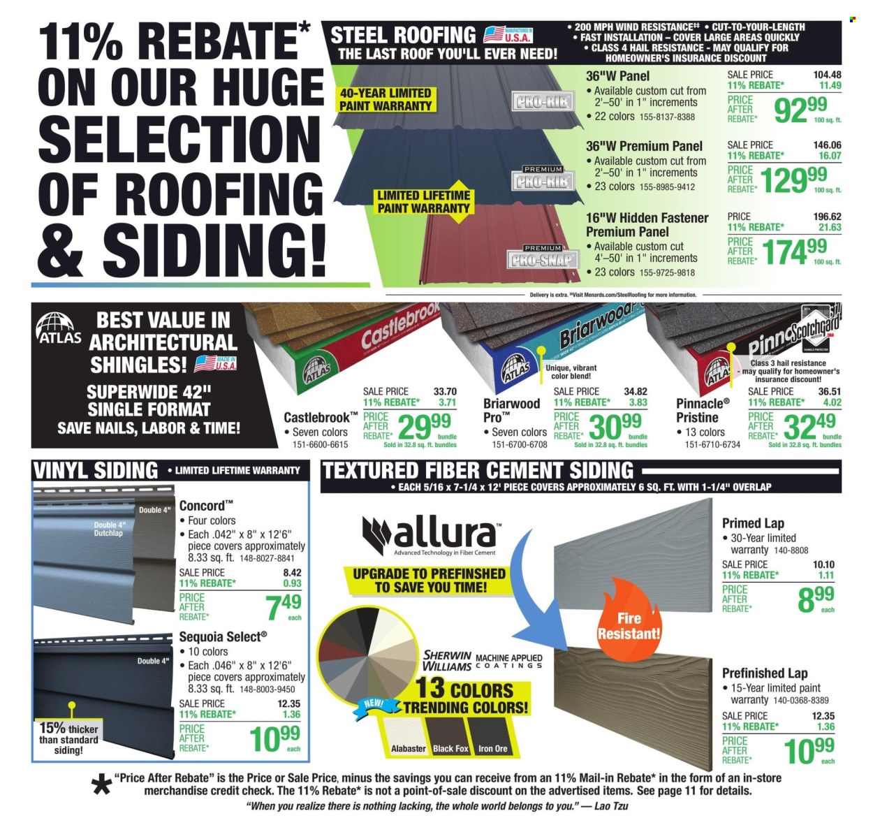 Menards ad - 03/13/2025 - 03/23/2025. Page 9