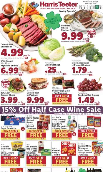 Harris Teeter Flyer - 03/12/2025 - 03/18/2025.