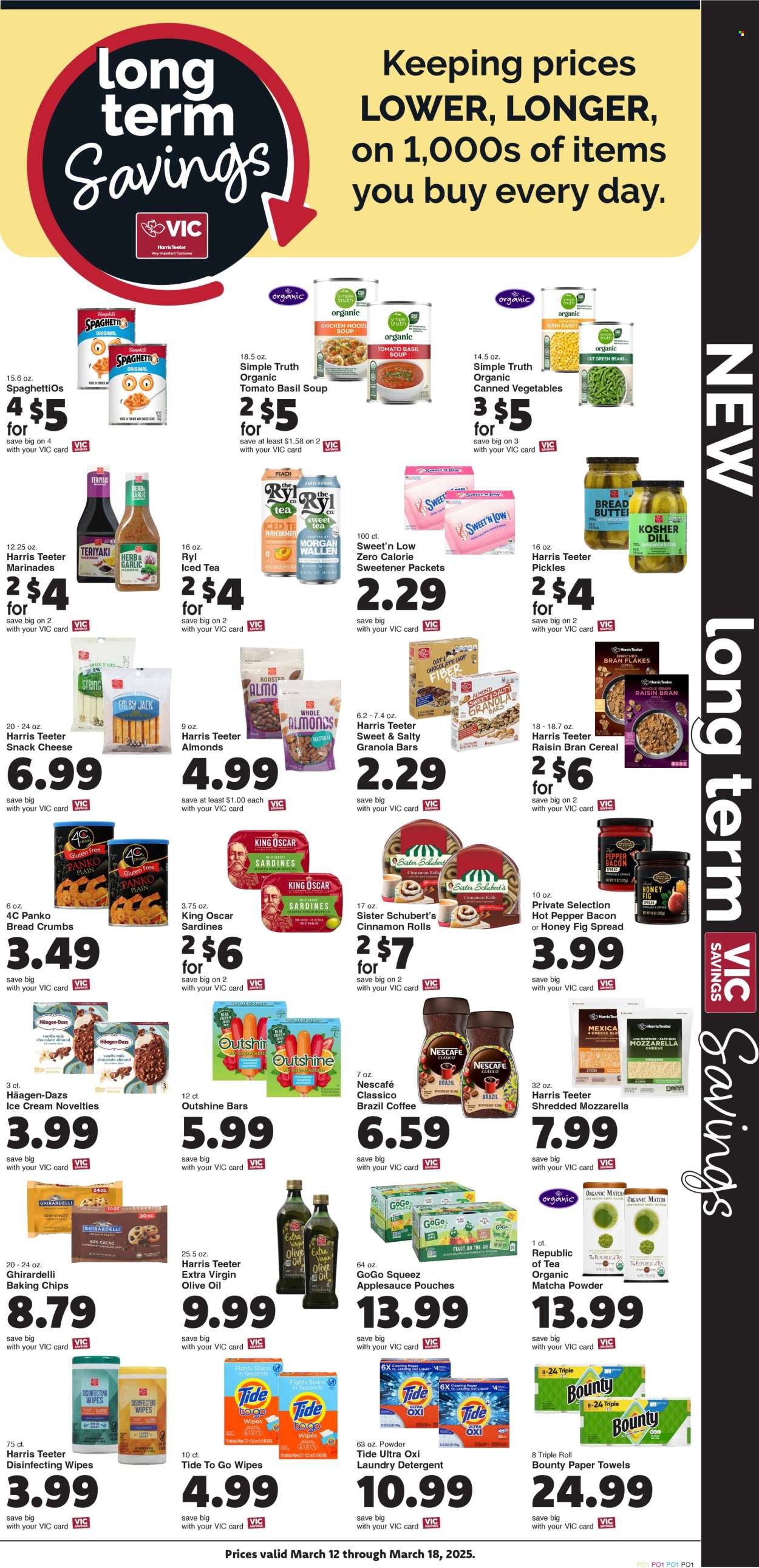 Harris Teeter ad - 03/12/2025 - 03/18/2025. Page 6