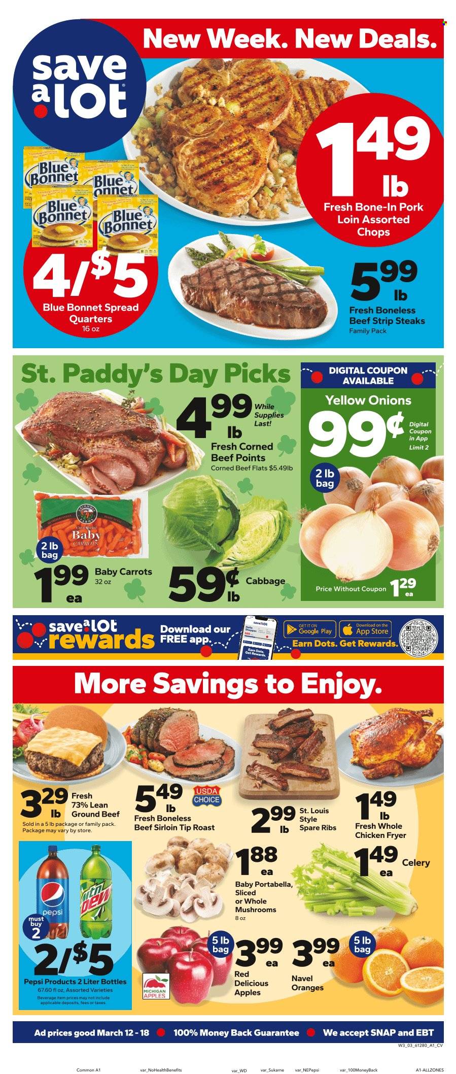 Save a Lot ad - 03/12/2025 - 03/18/2025. Page 1