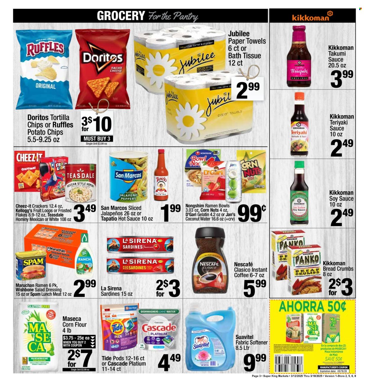 Super King Markets ad - 03/12/2025 - 03/18/2025. Page 3