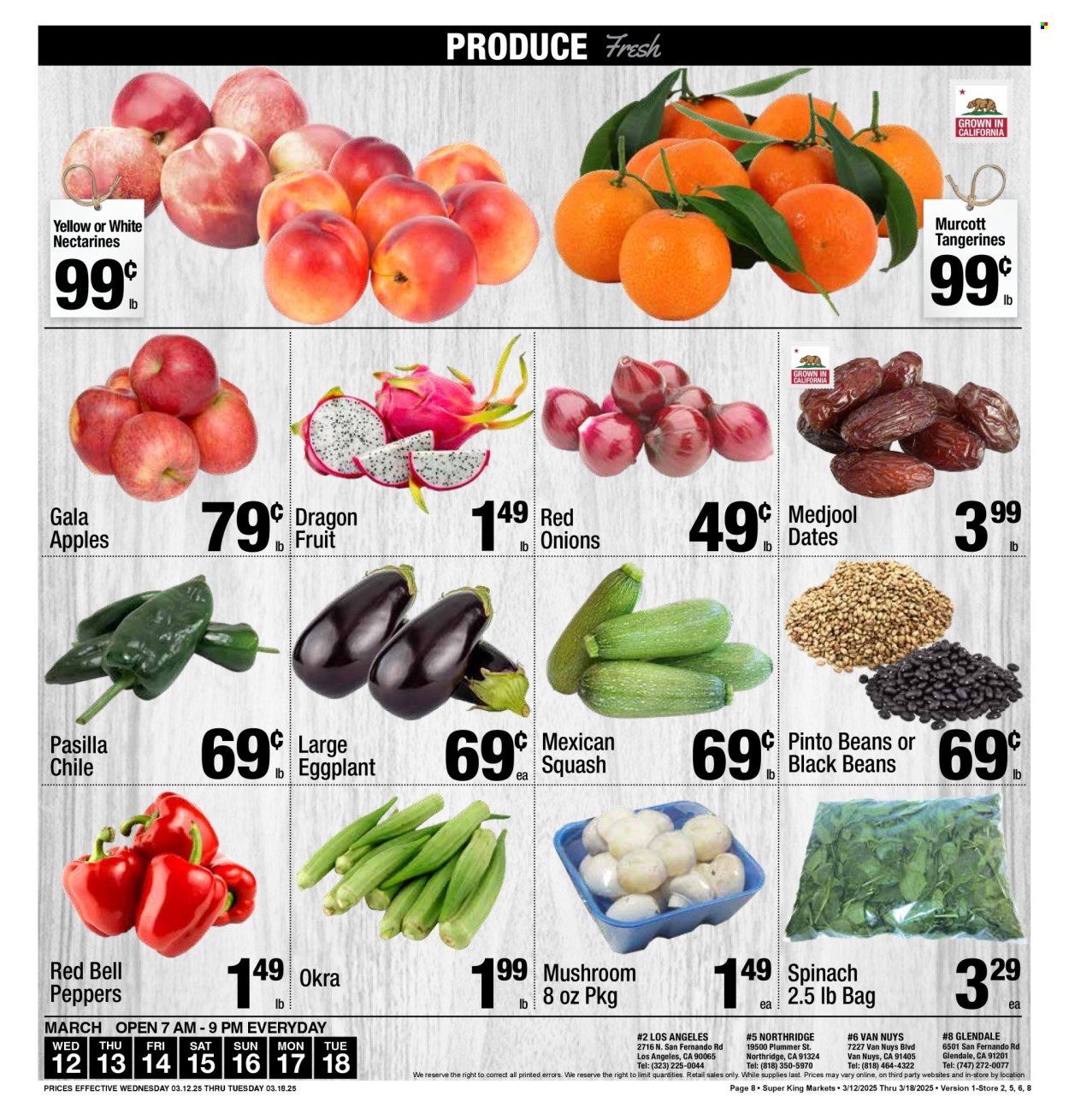 Super King Markets ad - 03/12/2025 - 03/18/2025. Page 8