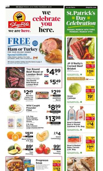 ShopRite Flyer - 03/14/2025 - 03/20/2025.
