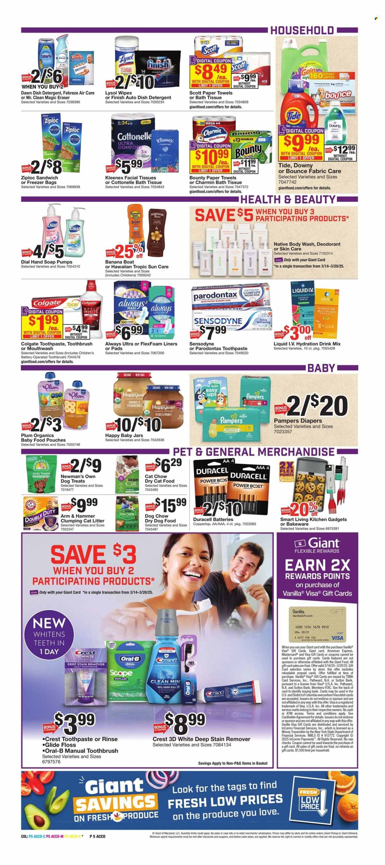 Giant Food ad - 03/14/2025 - 03/20/2025. Page 5