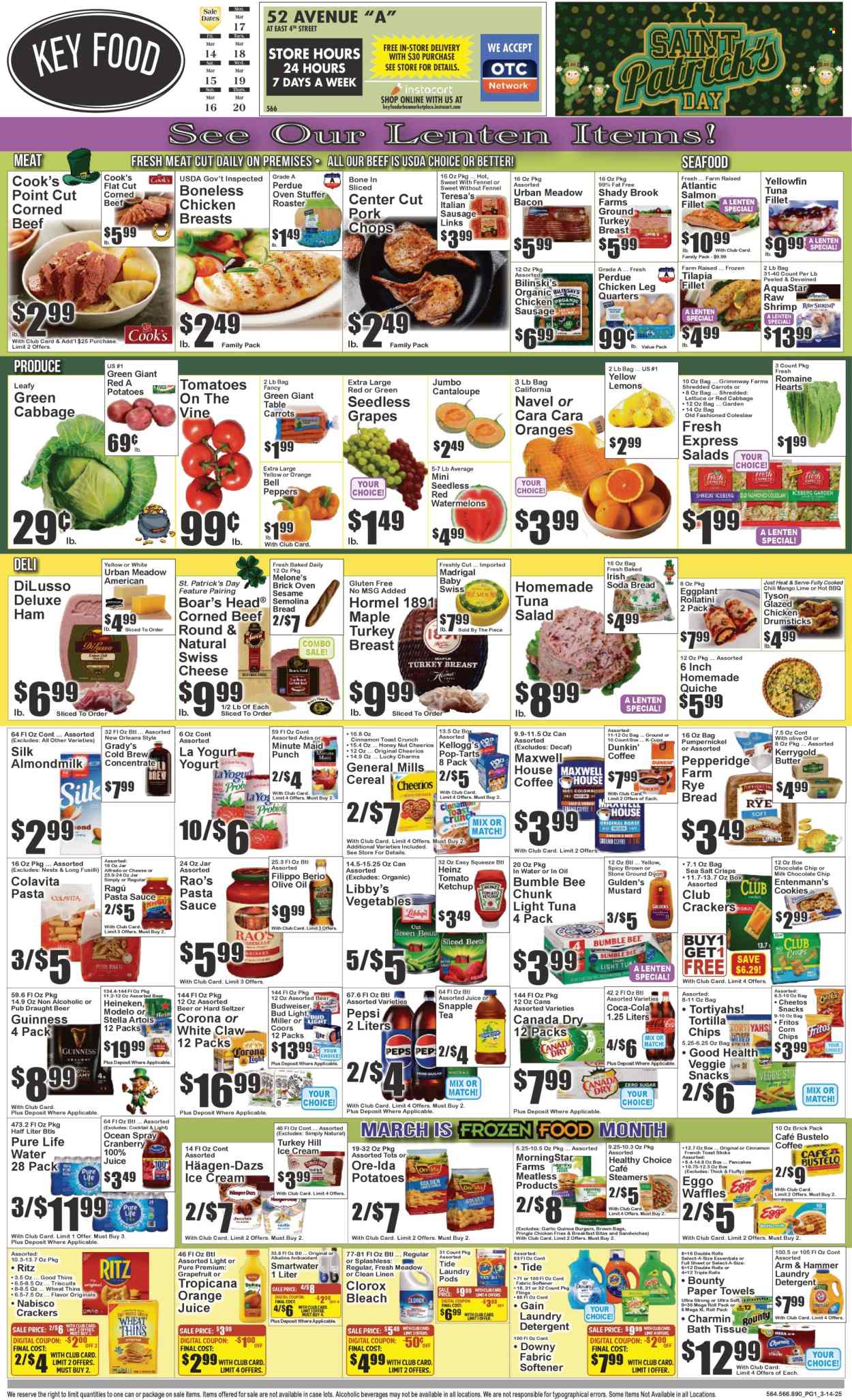 Key Food ad - 03/14/2025 - 03/20/2025. Page 1