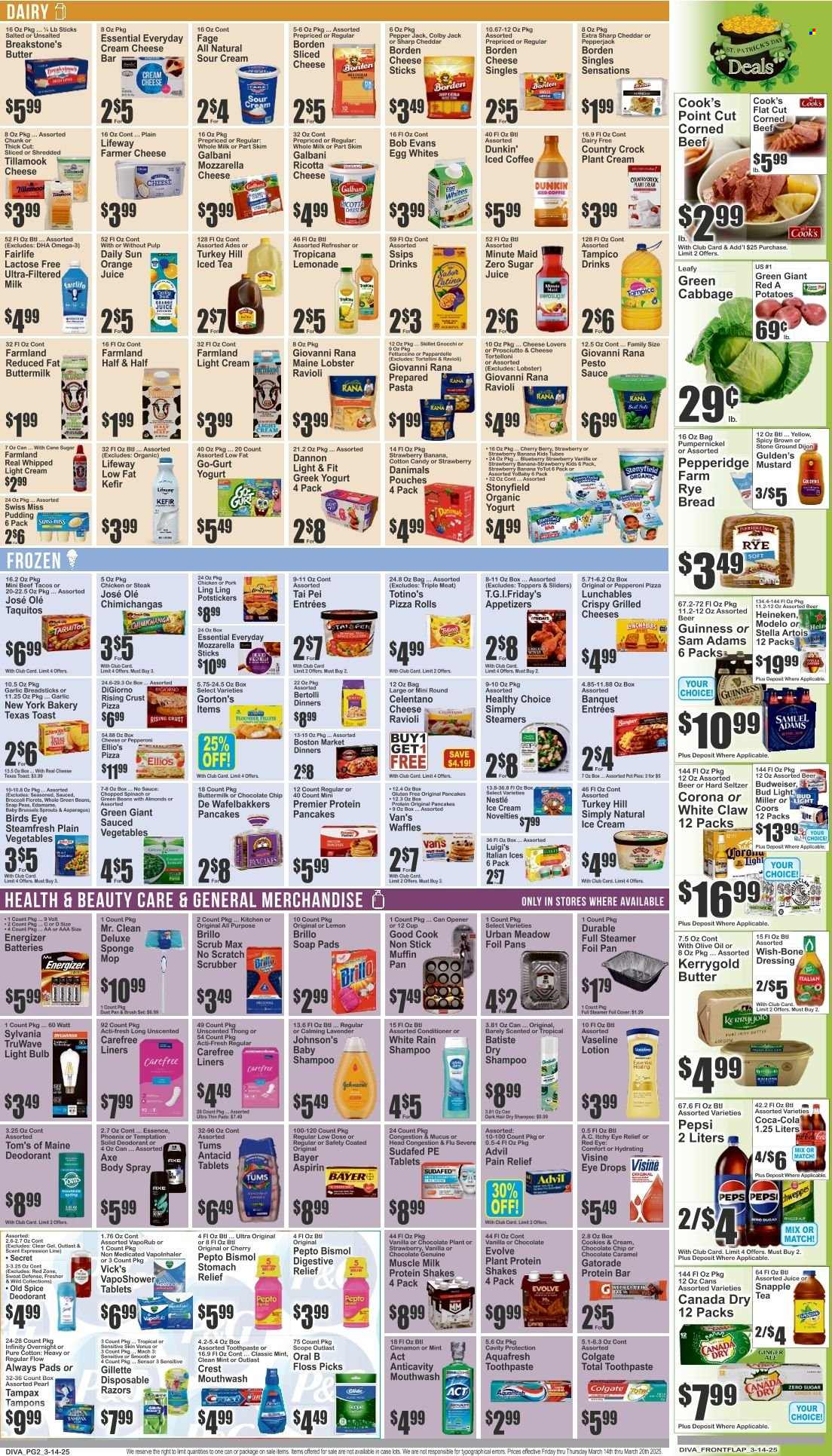 Key Food ad - 03/14/2025 - 03/20/2025. Page 2