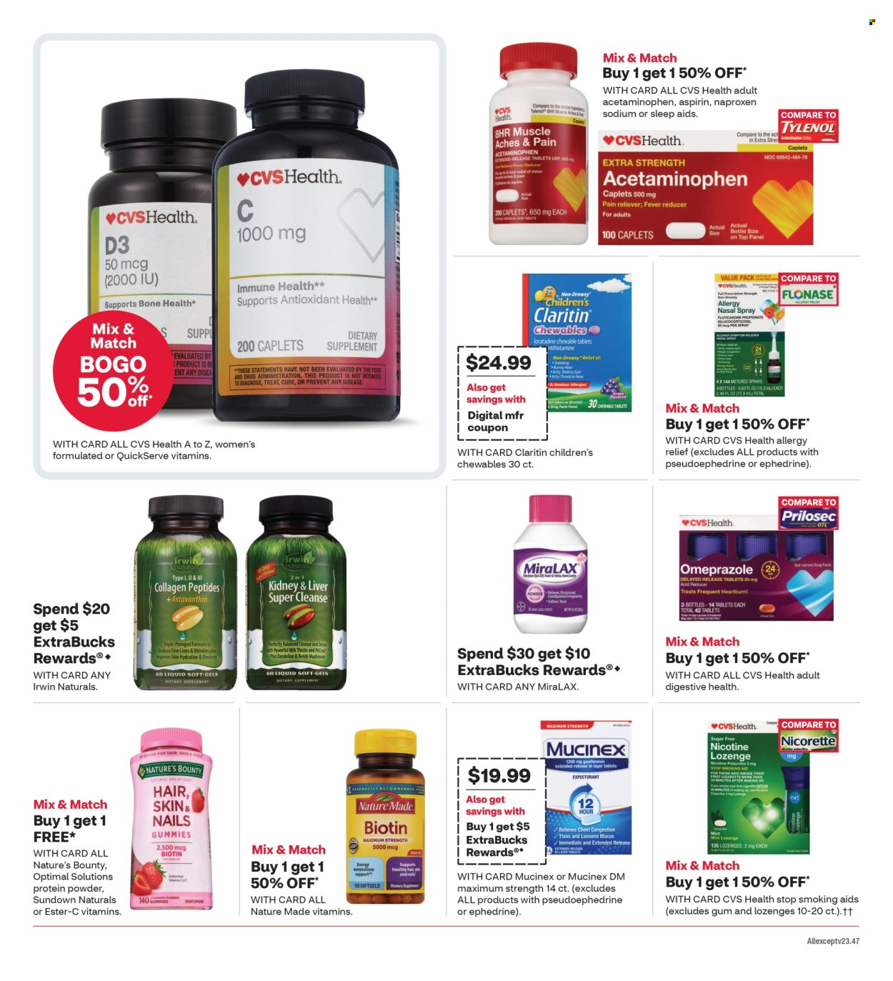 CVS Pharmacy ad - 03/16/2025 - 03/22/2025. Page 10