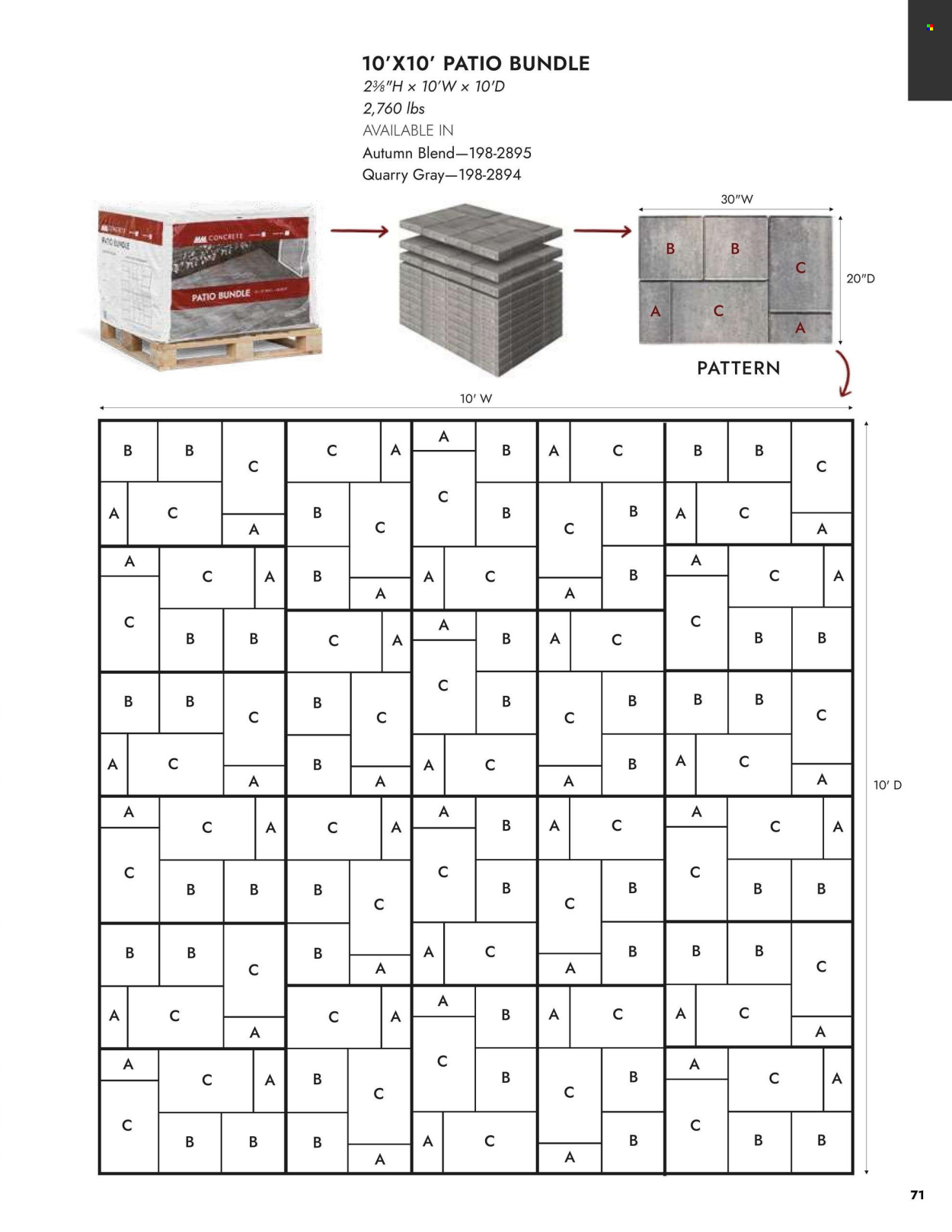Menards ad - 03/13/2025 - 12/31/2025. Page 71