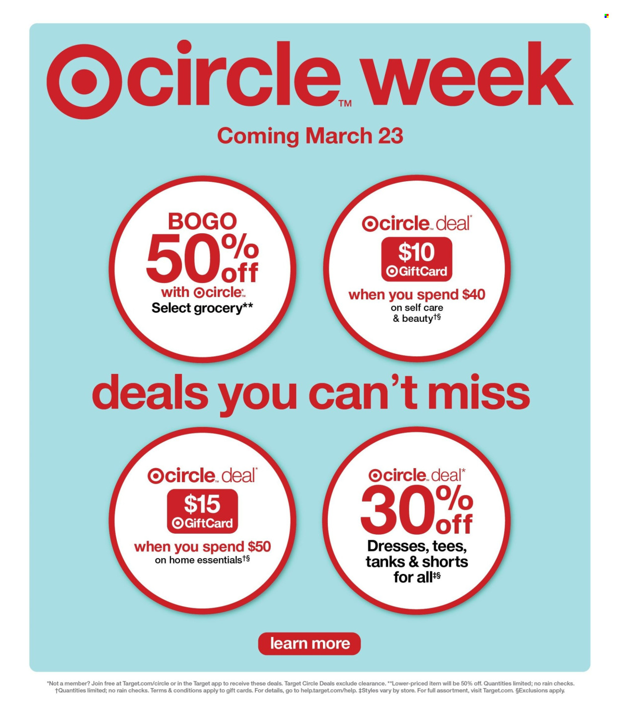 Target ad - 03/16/2025 - 03/22/2025. Page 2
