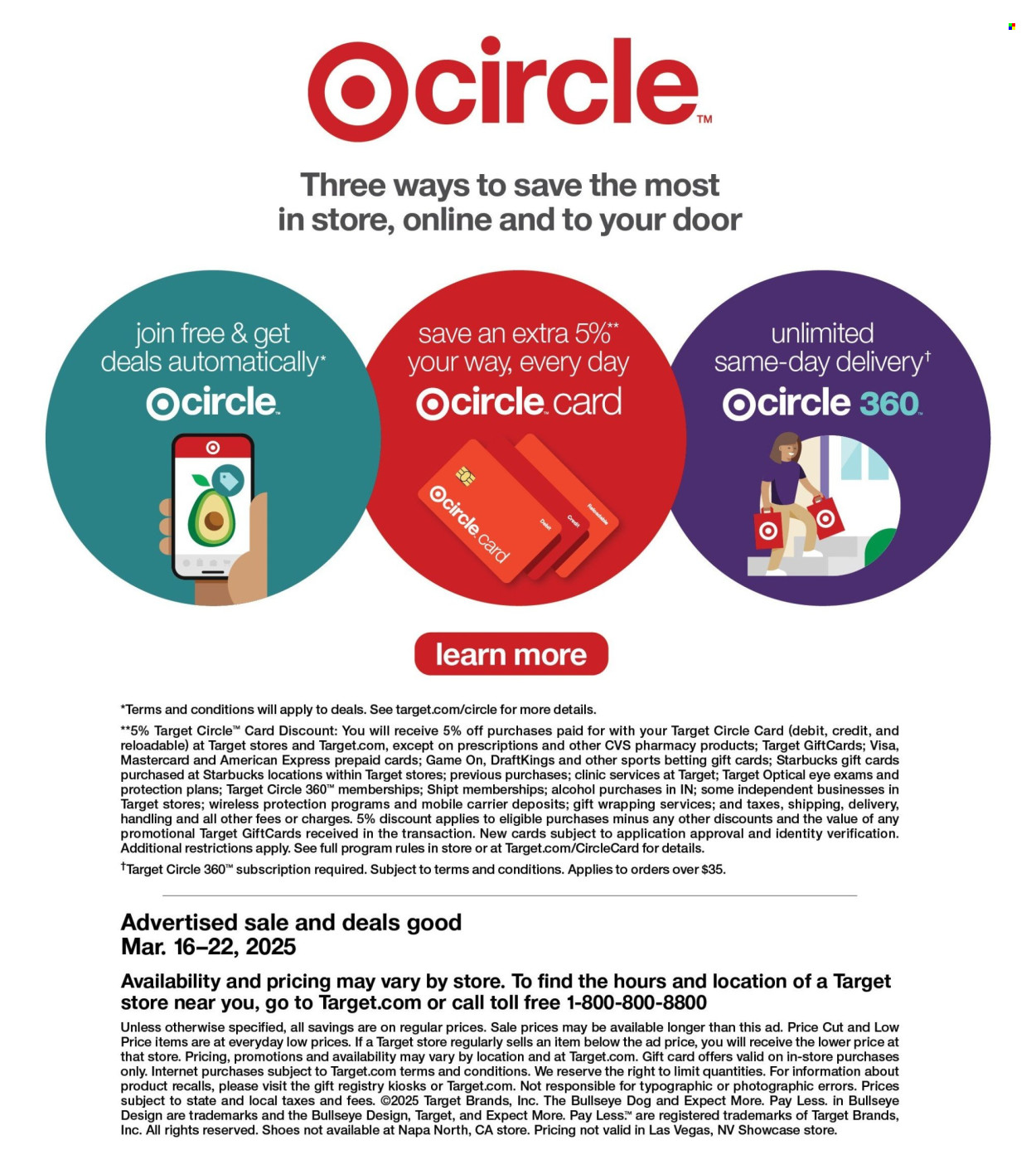 Target ad - 03/16/2025 - 03/22/2025. Page 32