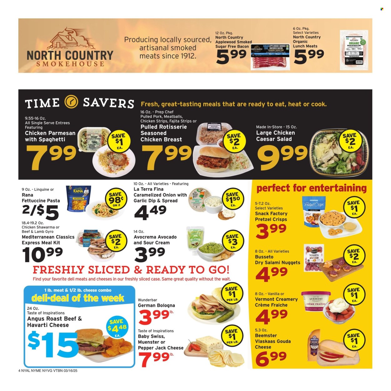 Hannaford ad - 03/16/2025 - 03/22/2025. Page 4