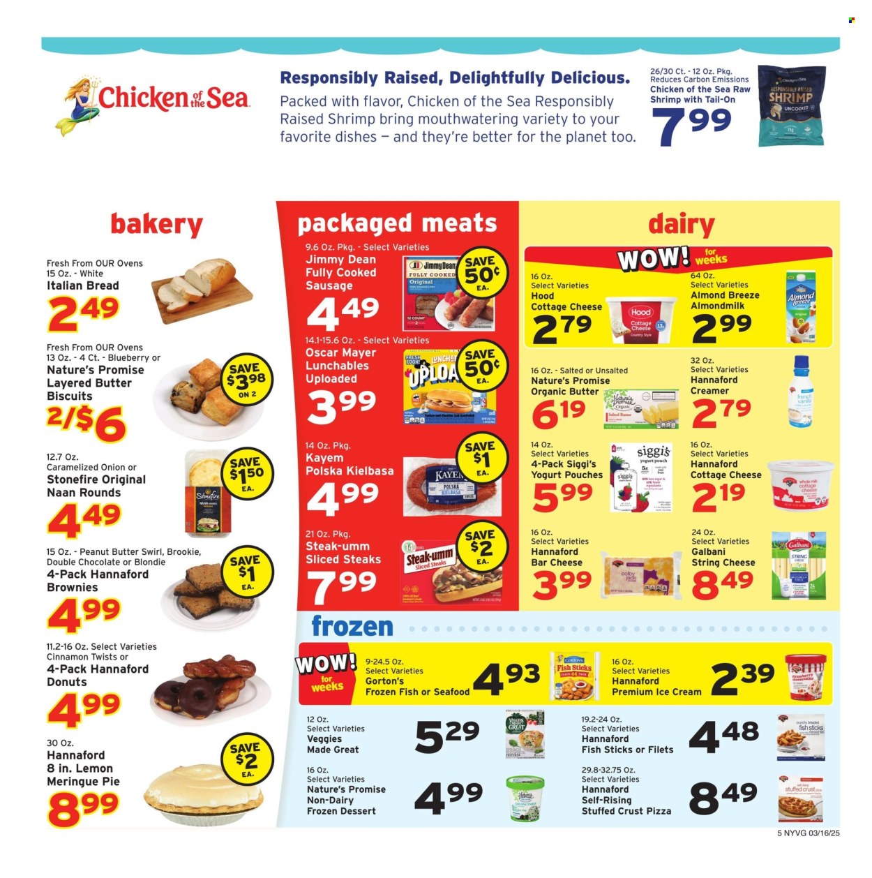 Hannaford ad - 03/16/2025 - 03/22/2025. Page 5