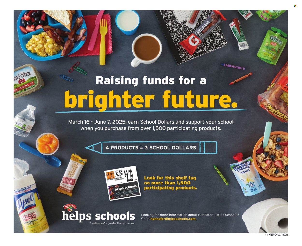 Hannaford ad - 03/16/2025 - 03/22/2025. Page 9