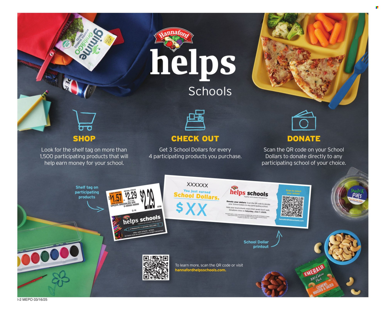 Hannaford ad - 03/16/2025 - 03/22/2025. Page 10