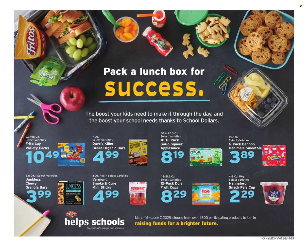 Hannaford ad - 03/16/2025 - 03/22/2025. Page 11