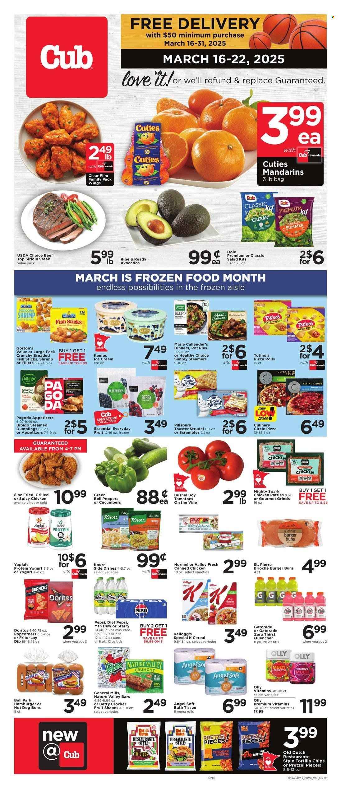 Cub Foods ad - 03/16/2025 - 03/22/2025. Page 1
