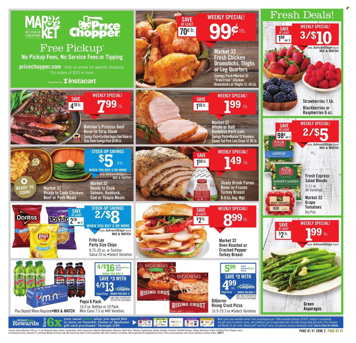 Price Chopper ad - 03/16/2025 - 03/22/2025. Page 1