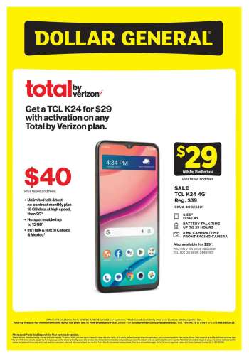 Dollar General Flyer - 03/16/2025 - 04/19/2025.