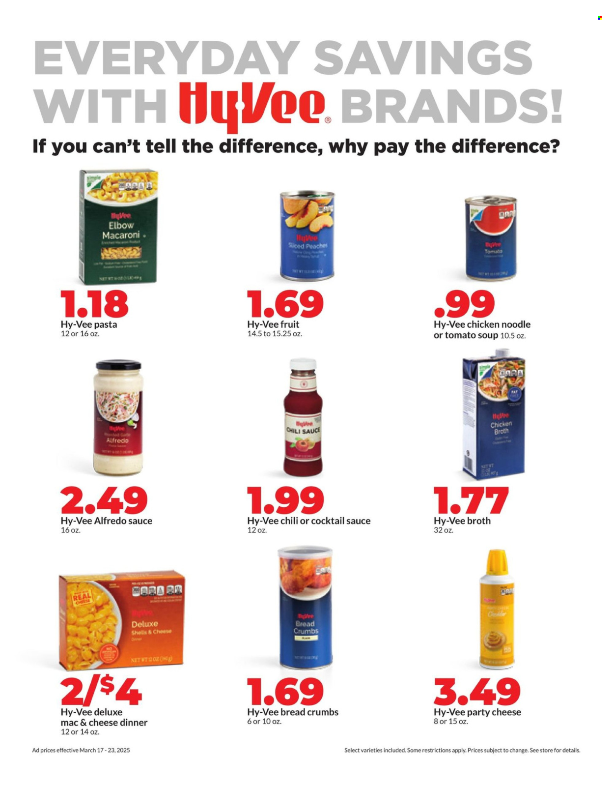 Hy-Vee ad - 03/17/2025 - 03/23/2025. Page 14