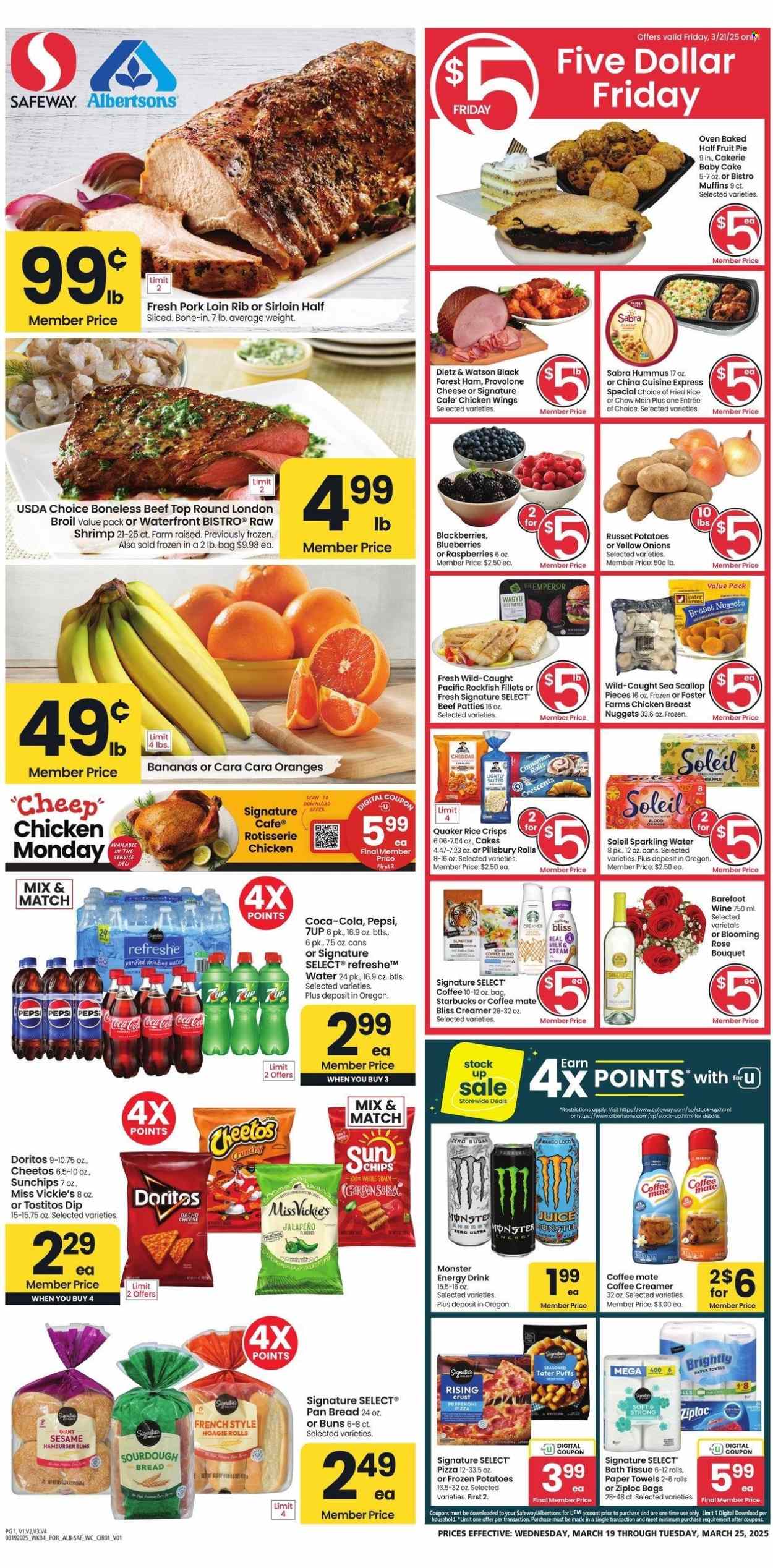 Safeway ad - 03/19/2025 - 03/25/2025. Page 1