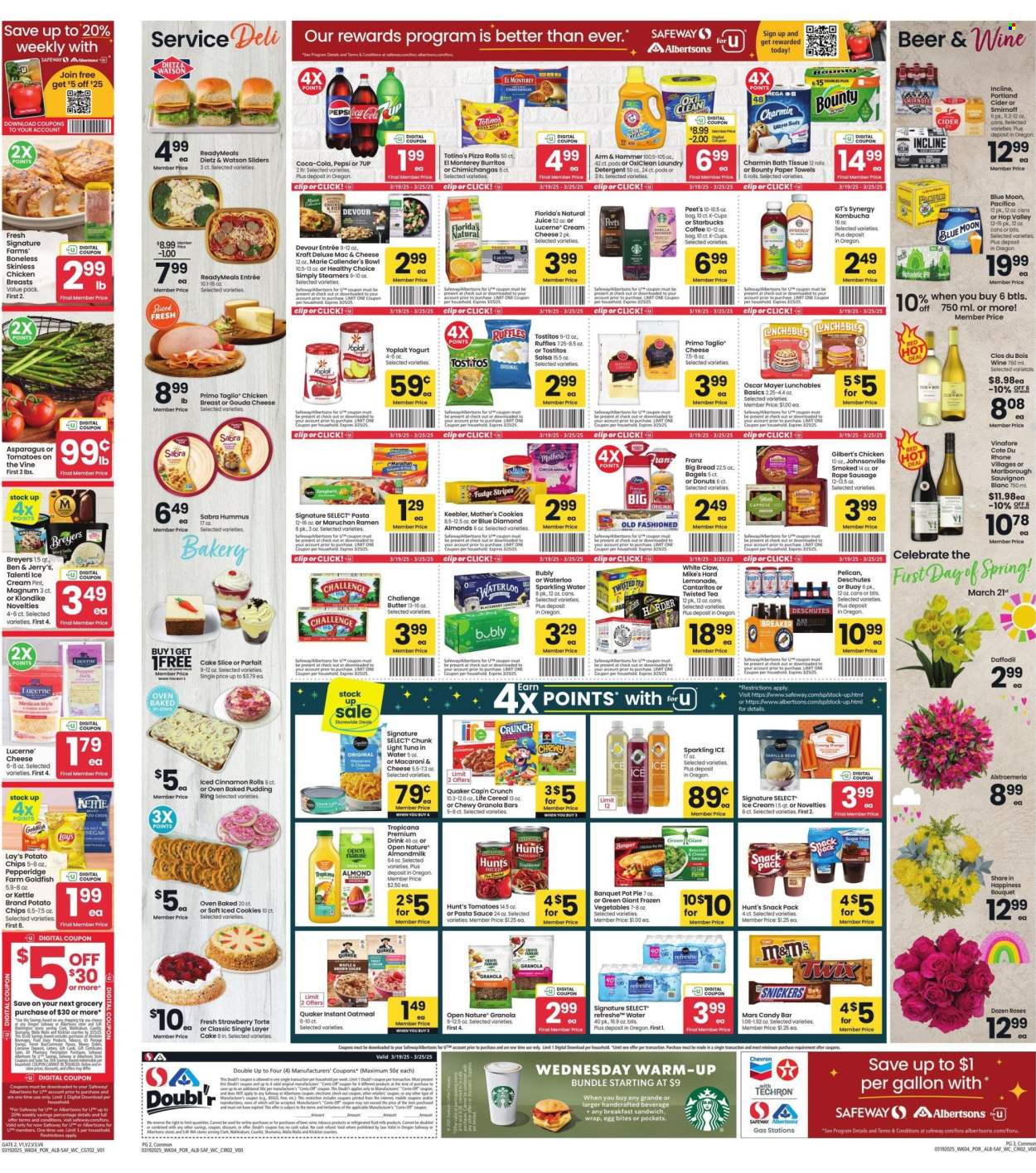 Safeway ad - 03/19/2025 - 03/25/2025. Page 2