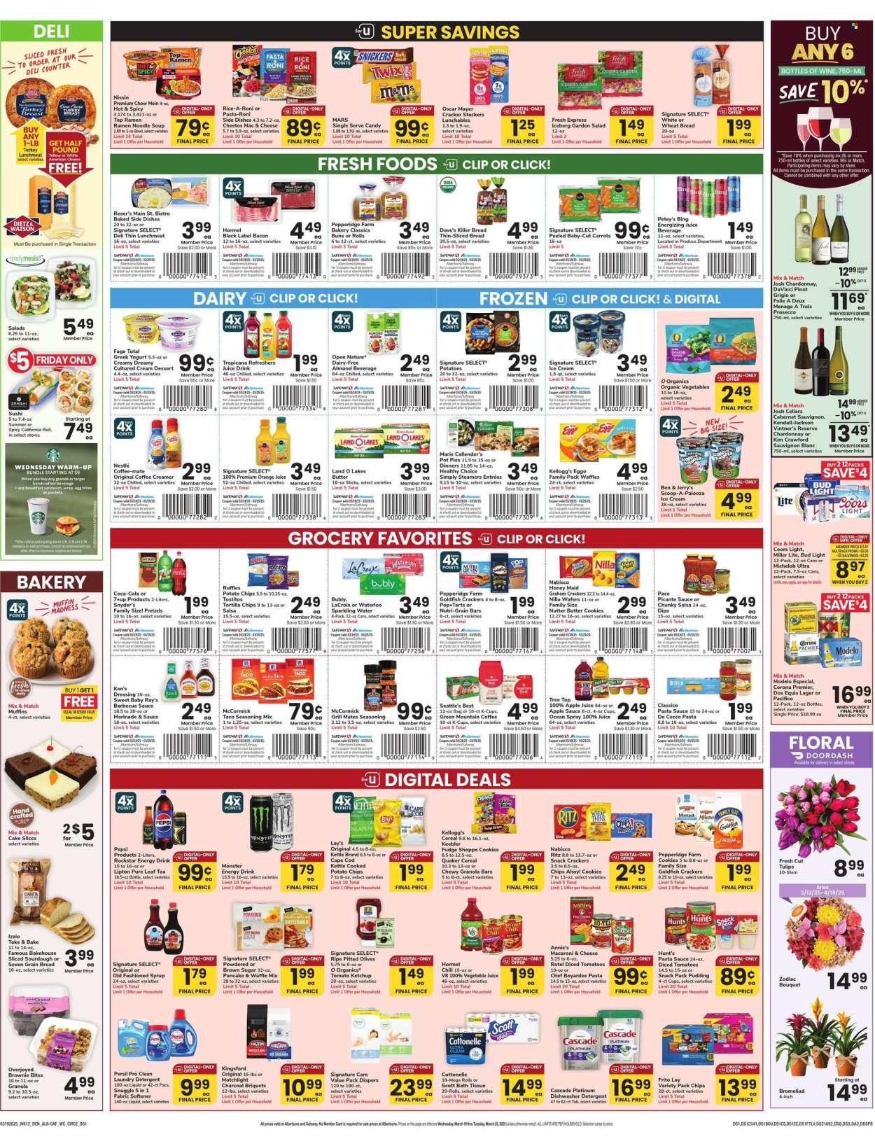 Safeway ad - 03/19/2025 - 03/25/2025. Page 2