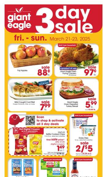Giant Eagle Flyer - 03/20/2025 - 03/26/2025.