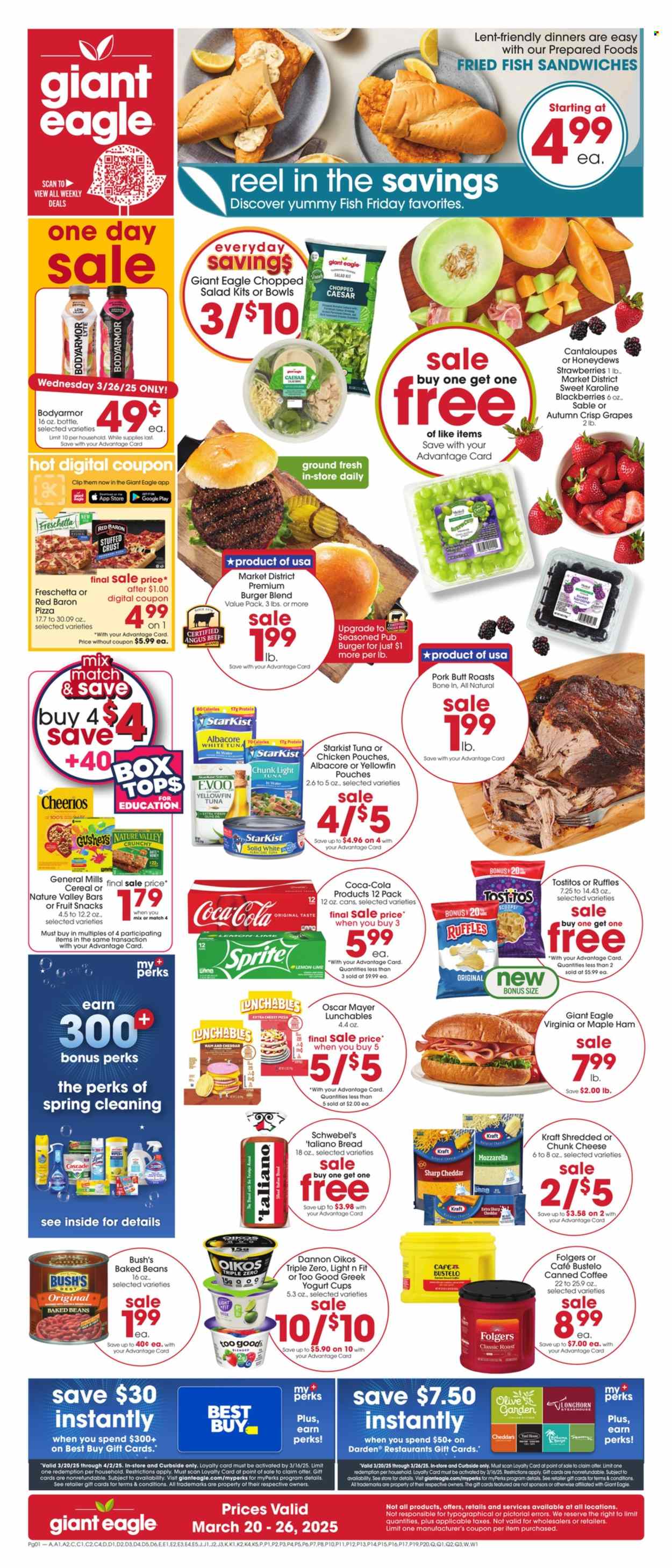 Giant Eagle ad - 03/20/2025 - 03/26/2025. Page 2